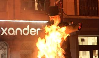 Comme chaque année, Simpélourd se termine dans les flammes et la bonne humeur