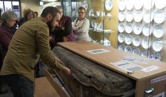 Un cercueil qui dormait à Soignies depuis des lustres se réveille à Mariemont