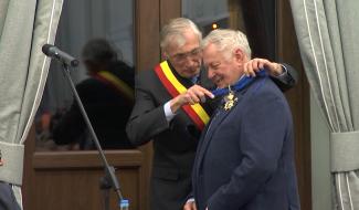 Un commandeur de l'ordre de Léopold II au Roeulx