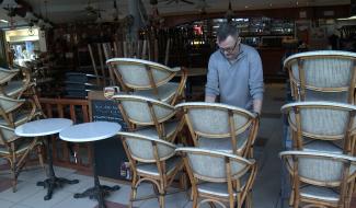 Un samedi d'un calme inhabituel pour une galerie commerçante à La Louvière