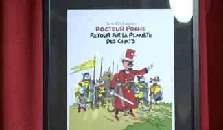 Le trait de Marc Wasterlain s'affiche sur les murs de Garalar