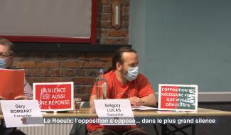 Une séance calme et même totalement silencieuse côté opposition hier soir au Roeulx