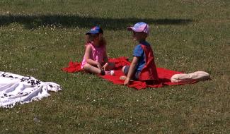 Le mercredi c'est détente au soleil