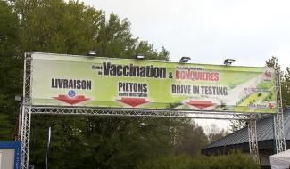 A Ronquières, les plus jeunes à partir de 16 ans sont attendus pour la piqûre