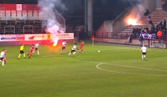 Football : Binche - Mons sous haute sécurité 
