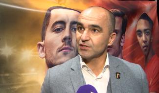Roberto Martinez à Braine-le-Comte