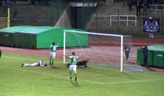 Football : RAAL La Louvière - RUS Givry : 4-2