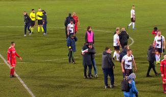 Football : RAEC Mons - RUS Binche (0-1)