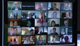 Braine-le-Comte : un conseil "spécial coronavirus" en vidéo -conférence