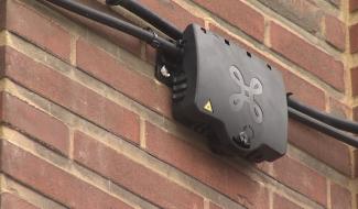 Soignies : le centre-ville connecté à la fibre optique