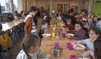 Hennuyères : une cantine scolaire plus durable.