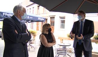 Le Roeulx : le ministre invite les indépendants à profiter du droit passerelle de reprise