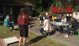 Horrues : les profs préparent leur école pour la rentrée