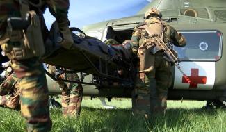 Morlanwelz : les commandos en manoeuvres