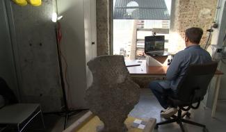 Soignies : une formation à distance pour tailler la pierre en 3D