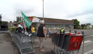 Epinois : les portes du Delhaize sont restées closes