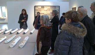 La Louvière : des artisans hennuyers en  visite à Keramis 