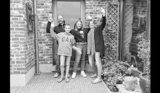 Soignies : une photo souvenir du confinement pour les familles sonégiennes