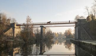 Arquennes : une passerelle cyclo-piétonne pour contourner le village