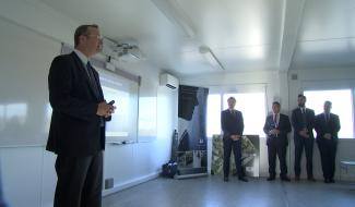 Soignies : après 350.000.000 d'années la pierre bleue du Hainaut passe sous pavillon britannique 