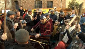 Binche : les violes sortent toujours le Lundi gras