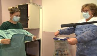 Haine-Saint-Paul : les étudiants de Jolimont en stage en unités Covid