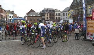 Cyclisme: La fête du vélo avec Wanty-Gobert à Binche
