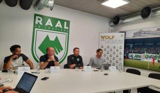 Ambitions, mercato, nouveau staff,... : La RAAL La Louvière évoque la saison de N1 à venir