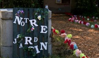 Trivières : un jardin pédagogique à l'école