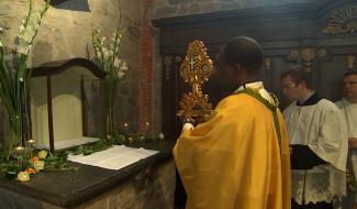 Des reliques pour l'église d'Haulchin