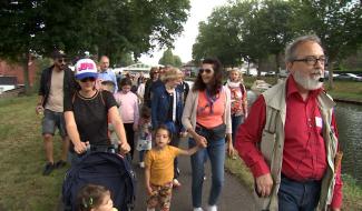 Bracquegnies: le week-end au bord de l'eau