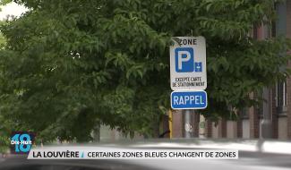 La Louvière: changement dans le règlement des zones bleues
