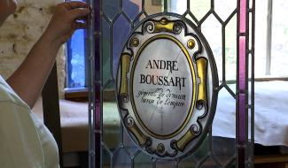 Binche : restauration des vitraux de l'Hôtel de Ville