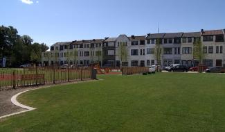 Binche : la place du Centenaire a fait peau neuve