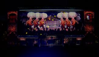 La Louvière : le carnaval en mapping