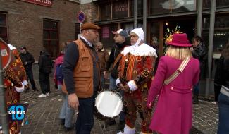 Carnaval de Binche: un bourgmestre en gille 