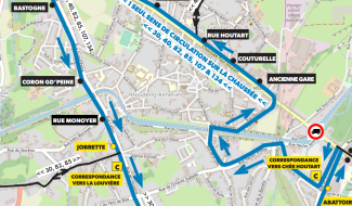 La Louvière : pont entravé, bus déviés