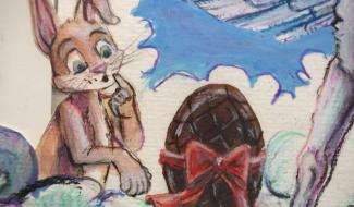 Conte illustré : la véritable histoire du lapin de Pâques