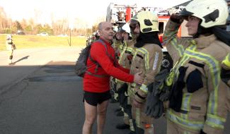 La Louvière: Service Incendie: Serge Manderlier part à la retraite