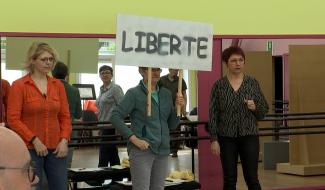 Binche :« Eve, dans les couleurs du temps »