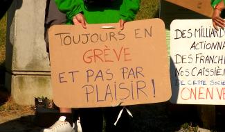 Epinois : les travailleurs de Delhaize tiennent le coup