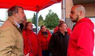 Binche : les travailleurs sociaux réclament plus de moyens