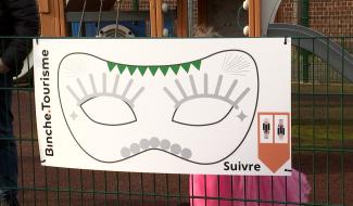 Binche : une balade familiale masquée et colorée