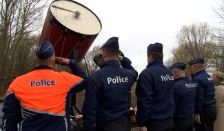 Strépy-Bracquegnies : un an après le drame, la police rend hommage 