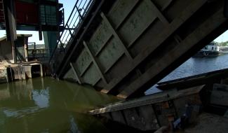 Arrêt total de la navigation à Ronquières