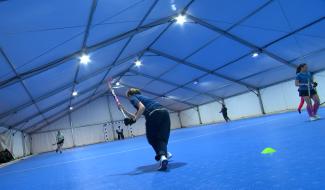 Hockey : les dames de La louvière en salle
