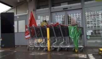 Epinois : le blocage du Delhaize se poursuit