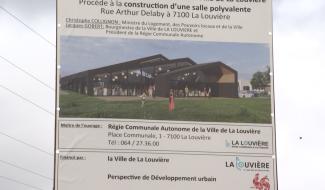 La Louvière : extension pour Louvexpo