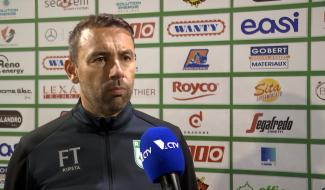 Taquin et Vancamp préfacent Lokeren - RAAL La Louvière