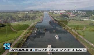 Canal du Centre : 22 bateaux ... pour le plaisir !